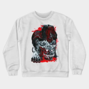 Monster Kitty Just Wants to Play (with your intestines)! Crewneck Sweatshirt